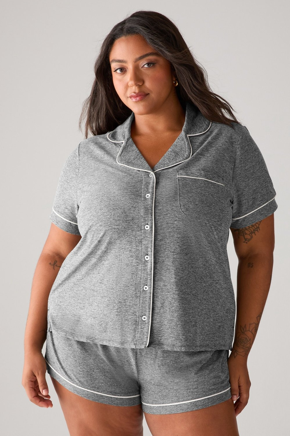 Cloud Jersey Sleep Short Sleeve Top | Fabletics
