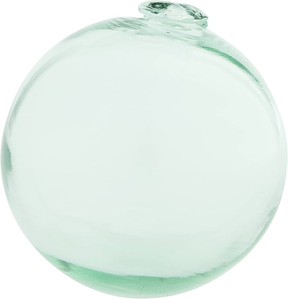 Mud Pie Glass Decor Ball, Green | Amazon (US)