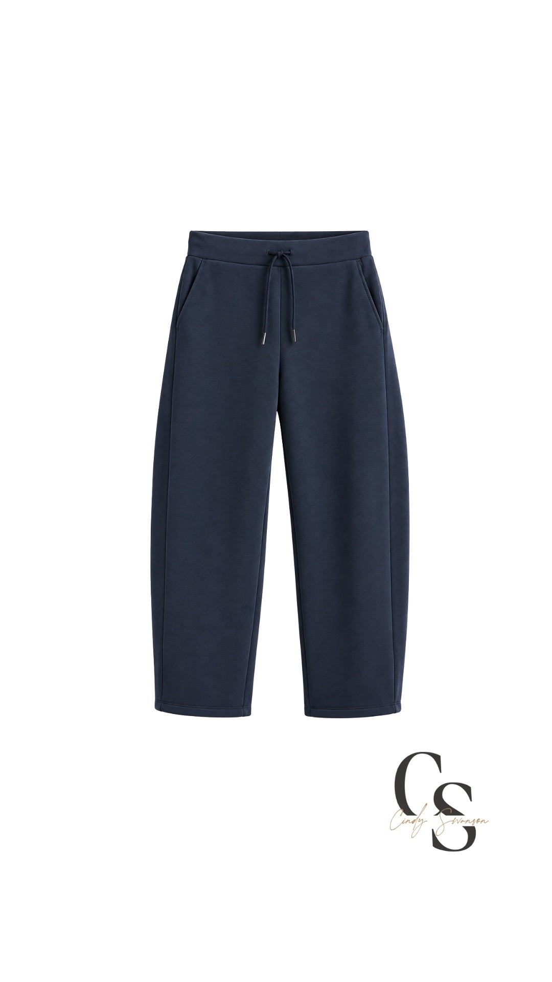 These Airy Sleek Barrel Leg Sweatpants from Target are one of the bestsellers!They make comfortable dressing feel a little more polished. I love the navy color and the barrel-leg shape—it’s an easy alternative to traditional sweatpants.

I’d wear these with a simple tee and sneakers for running errands or traveling, or add a crisp button-down and loafers when I want to look a little more pulled together without giving up comfort. Definitely one of those pieces I think you’ll reach for often.

#LTKootd #LTKOver40