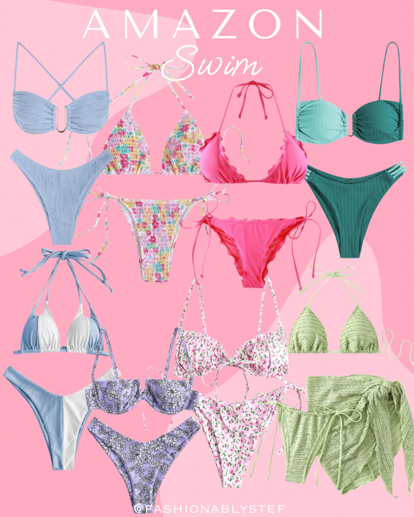 Amazon bikinis 👙

Amazon swim, bikini, swim, swimwear, affordable swim, triangle bikini, spring bikini, summer bikini, beach bag, pool bag, sunglasses

#LTKswim #LTKfindsunder50