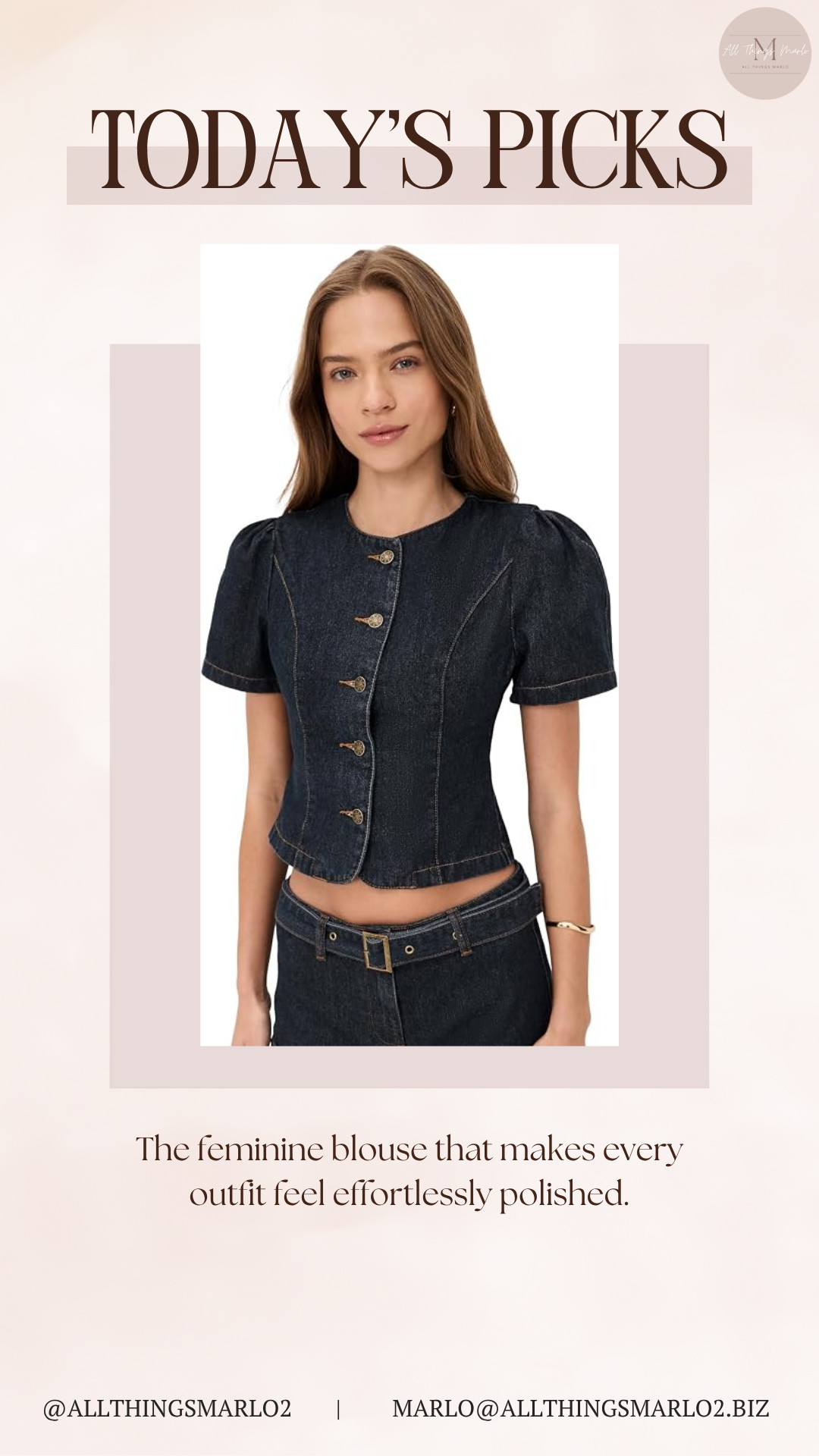 The feminine blouse that makes every outfit feel effortlessly polished. 

 #LTKSeasonal #LTKWorkwear #LTKTravel