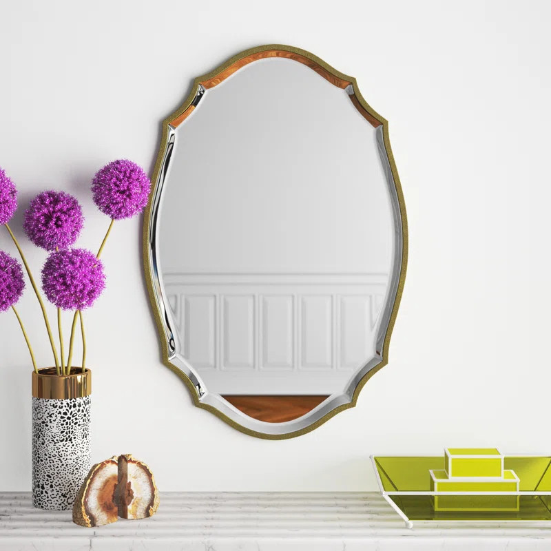 Monica Modern & Contemporary Beveled Mirror | Wayfair Professional