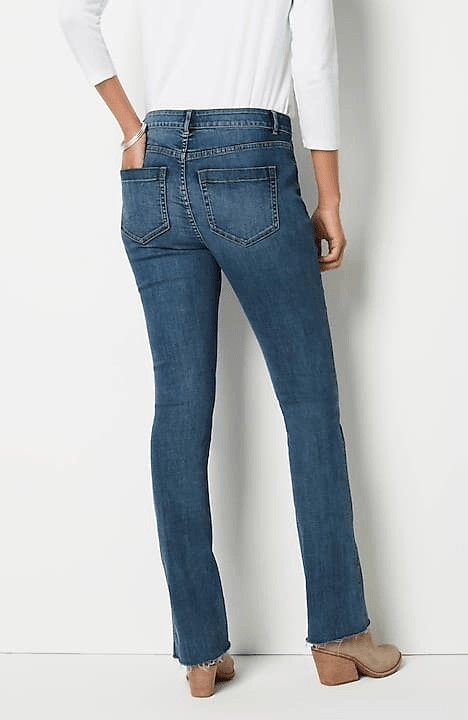High-Rise Boot-Cut Jeans | J. Jill