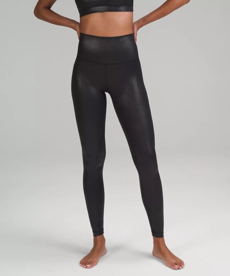 For faux leather, forget Spanx and commando. I used to swear by them, but THIS is the best pair of faux leather leggings—and they’ve been restocked!! Insanely soft and comfortable. I’ve fallen asleep in mine. 😆 please. If you take my advice on anything this year, get these! Sizing: if you’ve never ordered lululemon before, size up from your normal j.crew size. I wear a size 2 in j.crew, for example, but can wear a size 4 or 6 in lululemon align leggings. (I actually have these in a 6! They’re super stretchy so you kind of can’t mess up.) If you order from lululemon regularly, go with your normal lululemon size. ✌🏻 

#LTKGiftGuide #LTKHoliday #LTKSeasonal