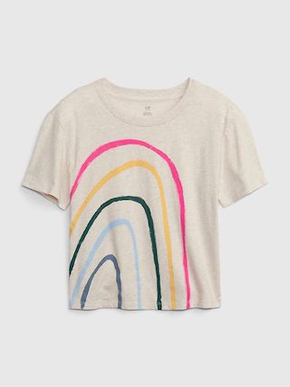 Kids 100% Organic Cotton Boxy Graphic T-Shirt | Gap (US)