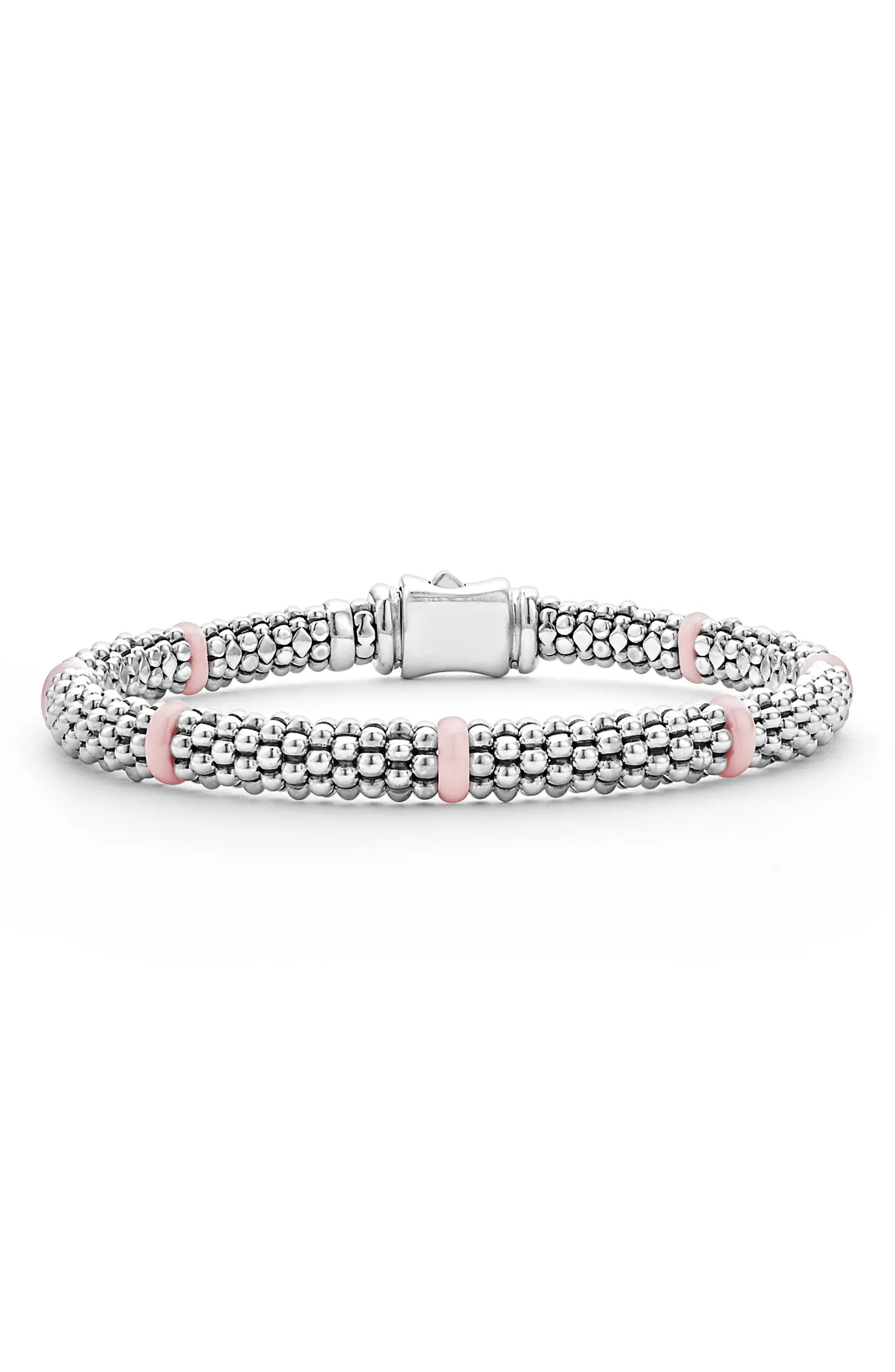 Pink Caviar Ceramic Station Bracelet | Nordstrom