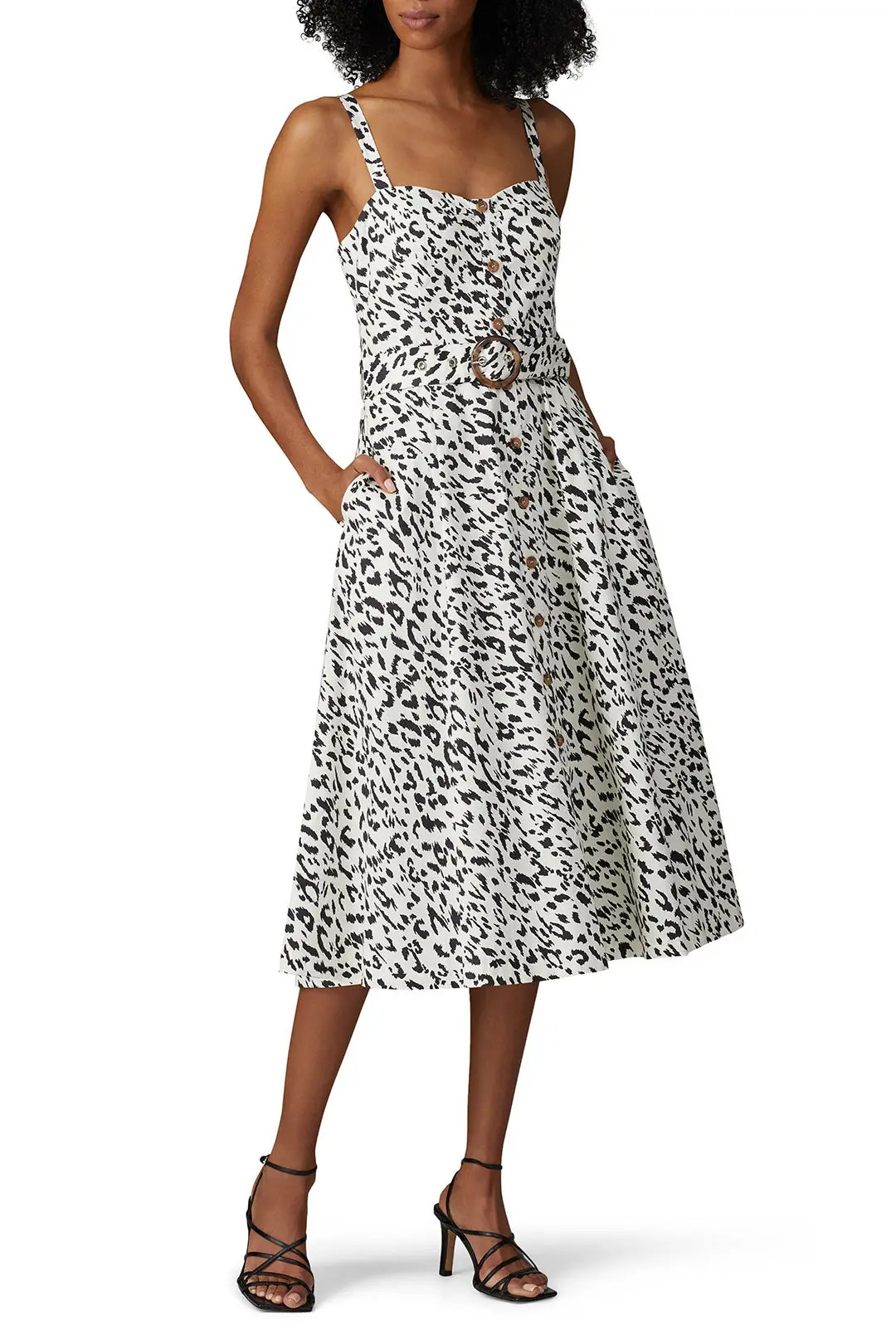 Rachel Rachel Roy Leopard Fit And Flare Dress | Rent the Runway