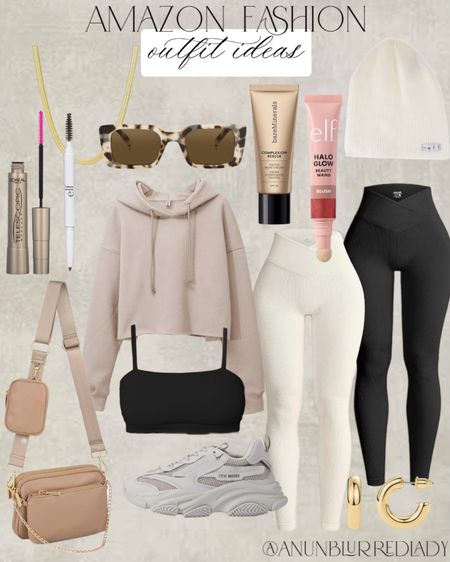 Casual amazon athleisure outfit idea! #Founditonamazon #amazonfashion #inspire #womensstyle #fitness amazon fitness finds 

#LTKtravel #LTKfitness #LTKstyletip