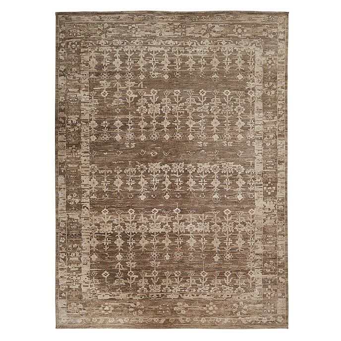 Burdette 100% Wool Hand Knotted Persian Area Rug | Ballard Designs, Inc.