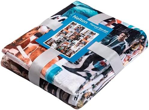 Nelton [60 x 80 inches] Plush Throw Fleece Blanket for Friends TV Show, Lightweight Soft Plush Fl... | Amazon (US)