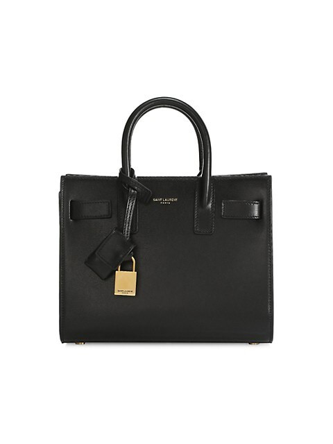 Saint Laurent Nano Sac De Jour Leather Satchel | Saks Fifth Avenue