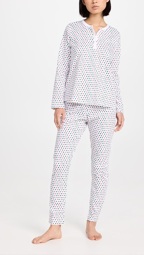 Roller Rabbit Holiday Hearts Pajamas | SHOPBOP | Shopbop