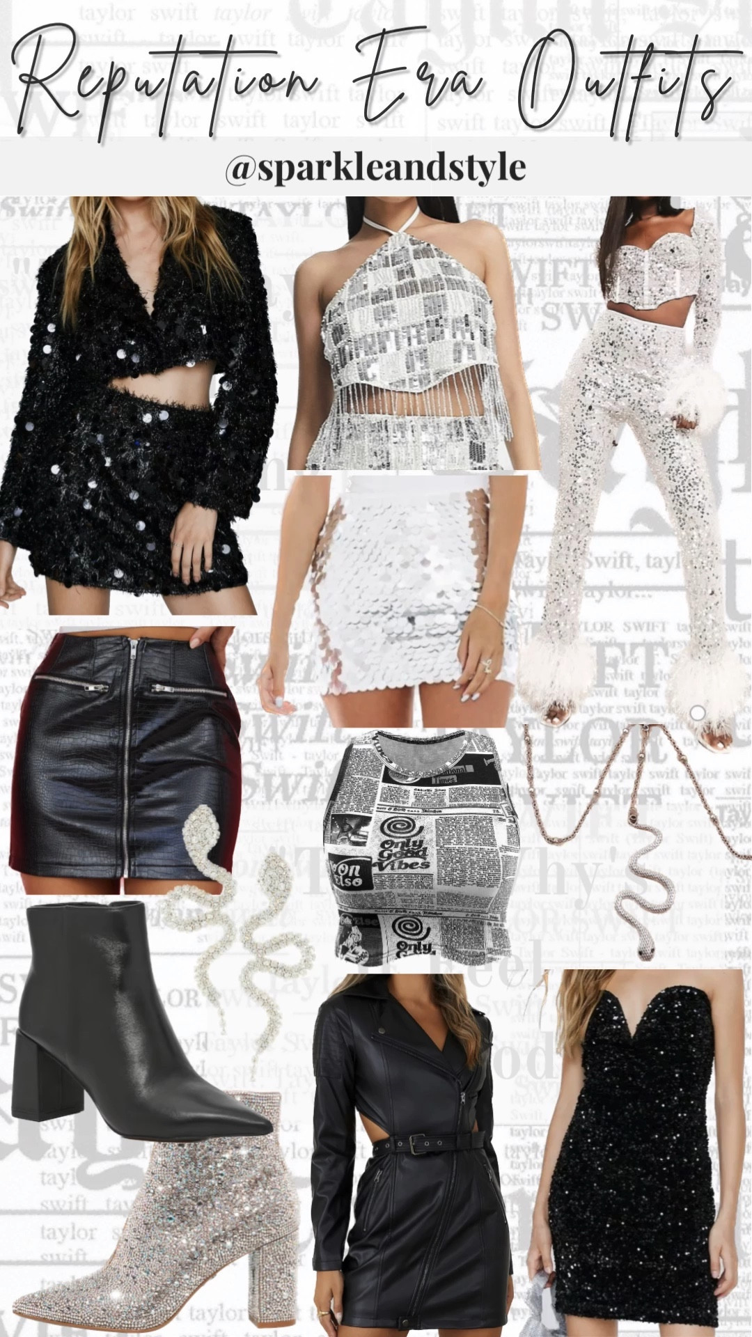 Taylor Swift Reputation Era Concert Outfits 🤍🖤

Taylor Swift The Eras Tour Outfits, Taylor Swift Concert Outfits, Country Concert, Nashville Outfit, Taylor Swift Eras Tour, T Swift Eras Tour, T Swift Concert, Taylor Swift Concert, Reputation Era

#LTKunder100 #LTKunder50 #LTKFind