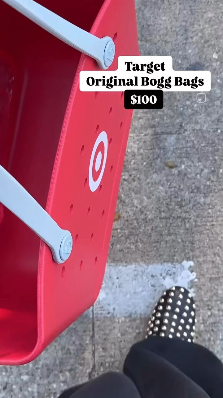Set your reminders for Sunday, 12/8/24…the Original sized Target Bogg Bags are hitting the Target website!! I LOVE my bag and it is the perfect reusable bag when going on my Target runs!

* Bogg - $100


#target #targetstyle #targetfinds #totebag #bag #lifestyle #reelitfeelit #music #trend  #instagood #love #instadaily #cute #instafashion #instamood #igers #igdaily
#new #viral #viralvideos #reels #reelsinstagram #trending #trendingreels #explore #exploremore #explorepage #foryou #foryoupage #fyp

#LTKGiftGuide #LTKFamily #LTKItBag