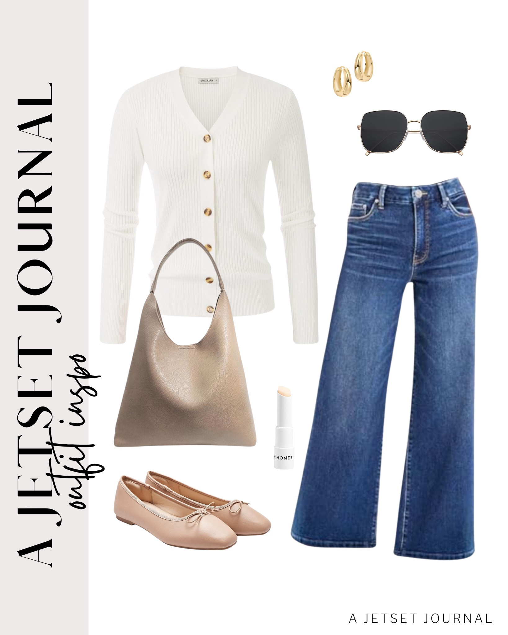 Stay cozy and stylish with this cardigan paired with jeans, sneakers, and cute accessories!
neutral sneakers, gold accessories, casual look, outfit idea, transitional style, amazon faves, cute purse, summer to fall

#LTKU #LTKSeasonal #LTKStyleTip