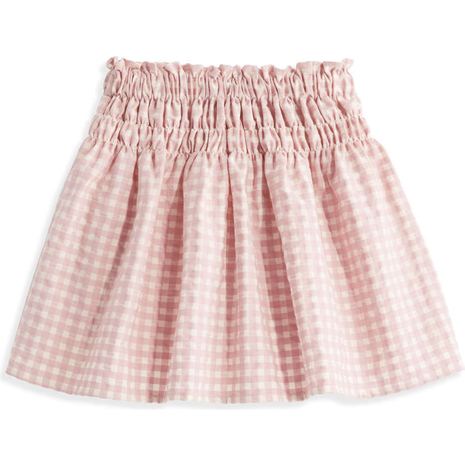 Belinda Smocked Skirt, Wisteria | Maisonette