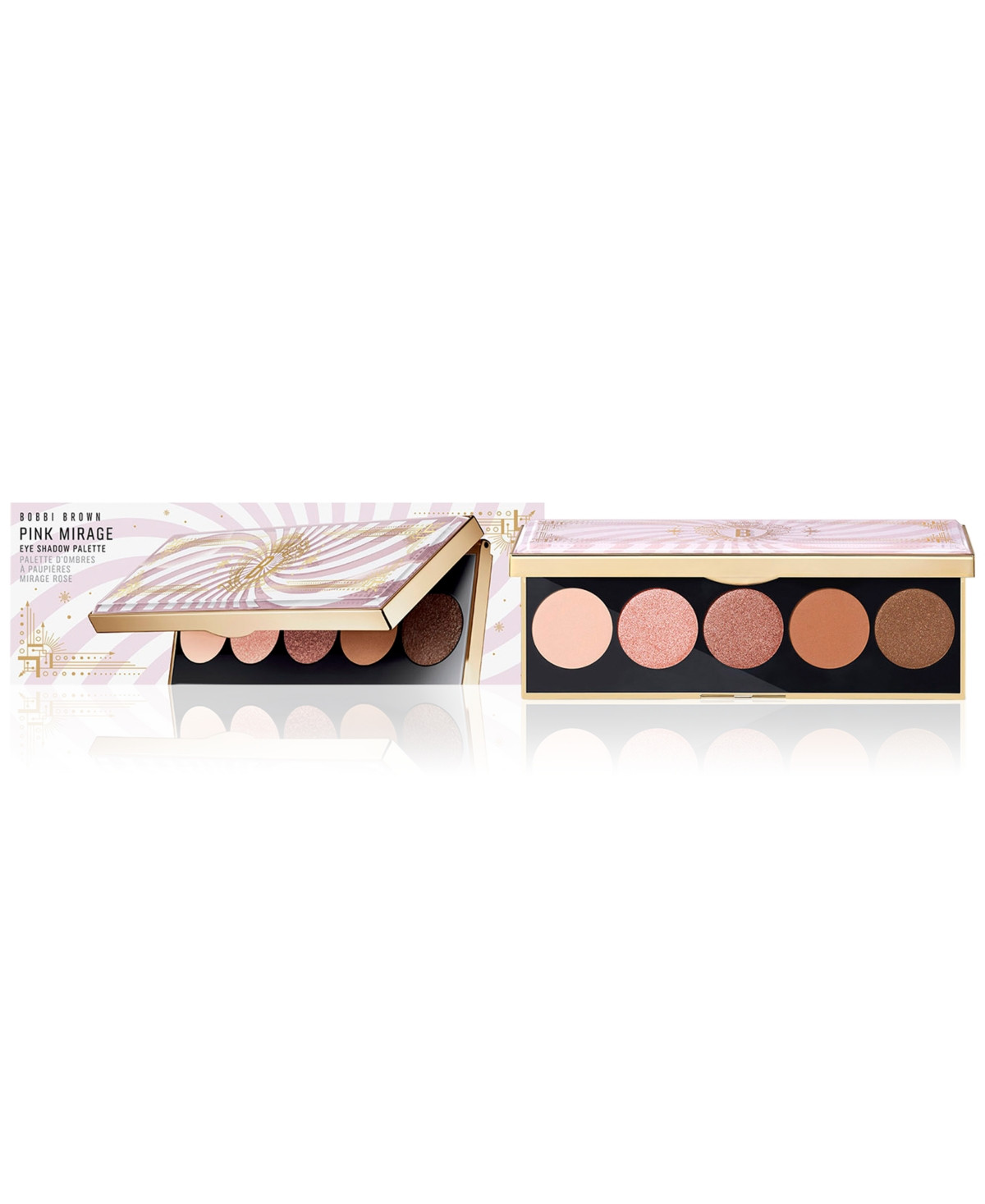 Bobbi Brown Pink Mirage Eyeshadow Palette - Cashmere Cream, Blushing Pink, Velvet Ro | Macy's