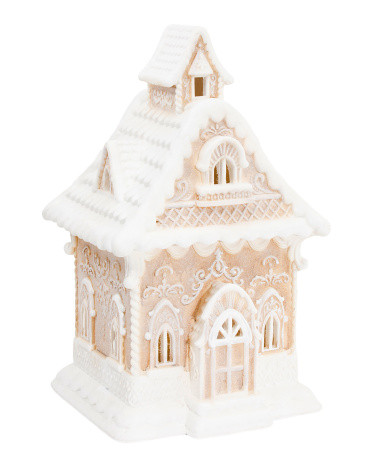 26in Outdoor Safe Led Lit Gingerbread House | Pillows & Decor | Marshalls | Marshalls