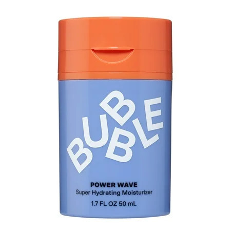 Bubble Skincare Power Wave Super Hydrating Cream Moisturizer Normal Dry & Very Dry Skin 1.7 fl oz | Walmart (US)