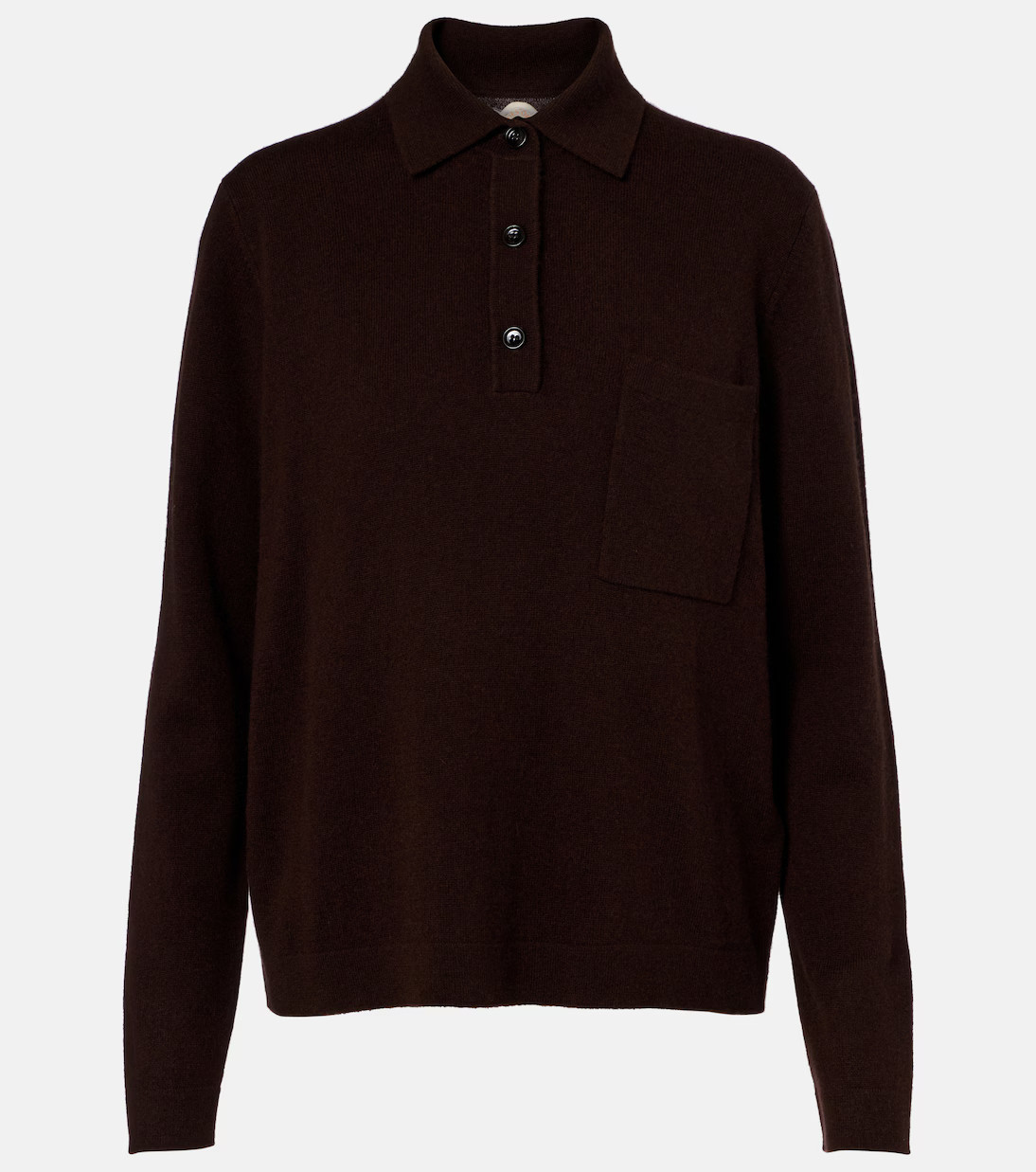 Wool and cashmere polo sweater | Mytheresa (US/CA)