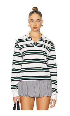 LIONESS Leisure Long Sleeve Top in Ivory Moss from Revolve.com | Revolve Clothing (Global)