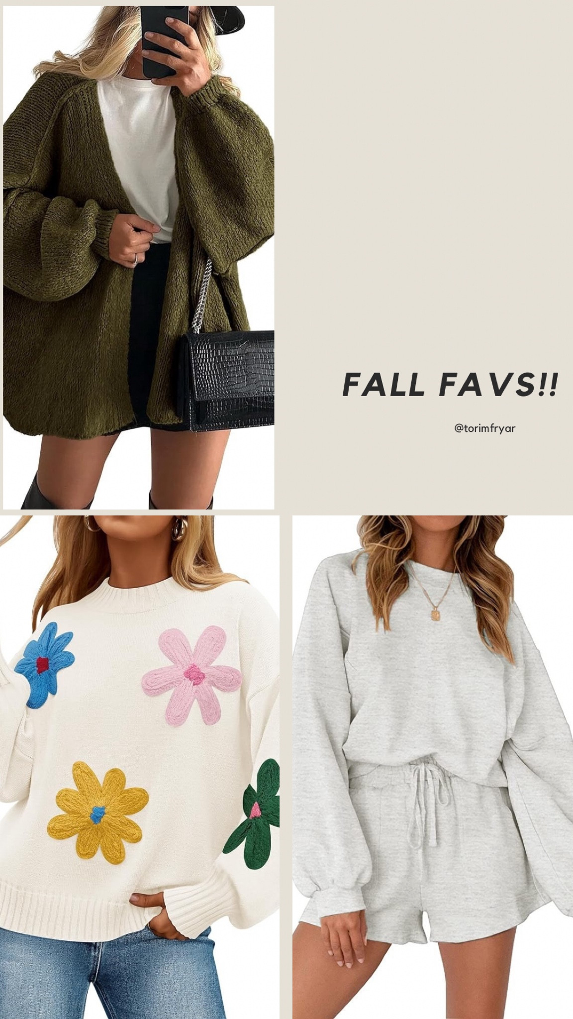 Cardigan, sweat set, loungewear, flowers, sweaters, Amazon

#LTKFindsUnder100 #LTKStyleTip #LTKFindsUnder50