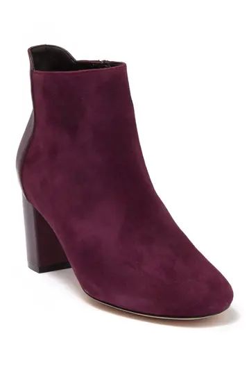 Nella Suede & Leather Bootie | Nordstrom Rack