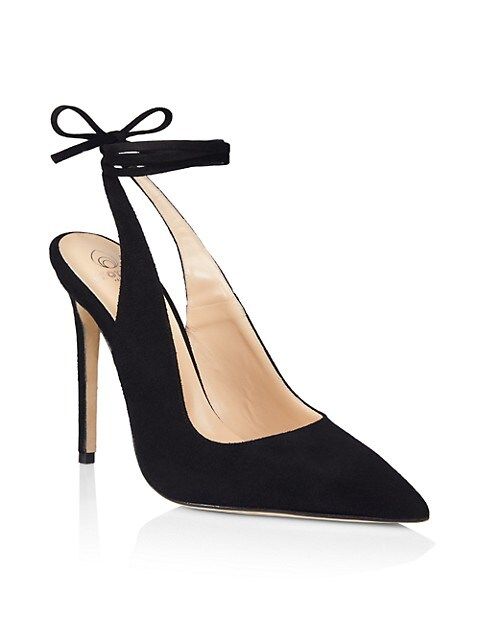 Ribbon Suede Pumps | Saks Fifth Avenue