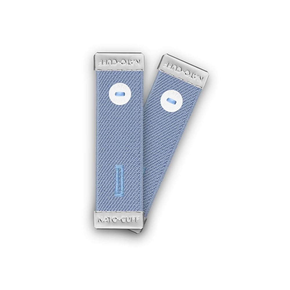 Nato Cuff – Handmade in France - Pull up Your Shirt Sleeves with Elegance - Elastic Anti-Slip S... | Amazon (US)