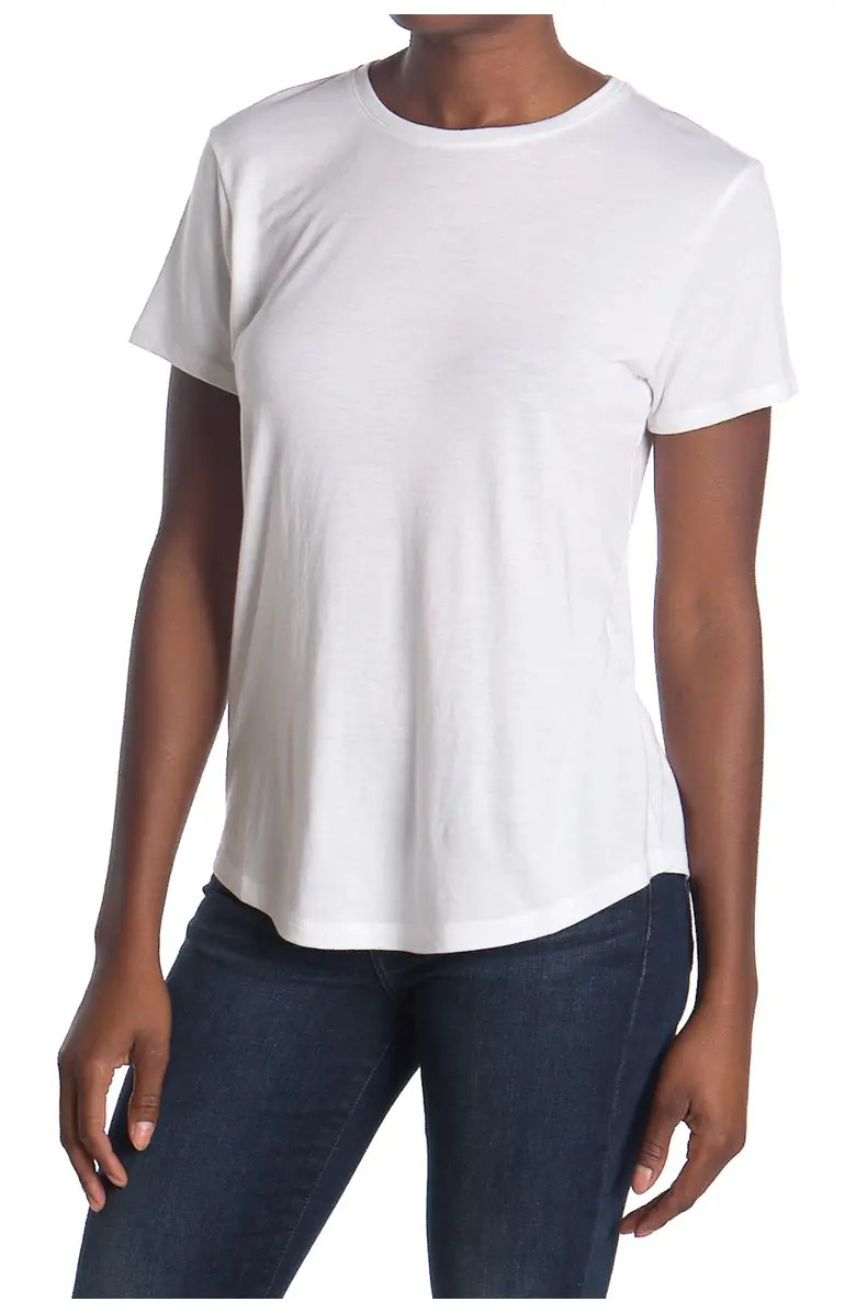 Crew Neck Shirttail T-Shirt | Nordstrom Rack
