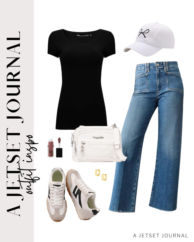 These basics don’t have to feel boring! You can be creative with your accessories when you wear these wide-leg pants with a simple black top from OThread & Co. You can also add a Baggallini crossbody bag, a cute bow-tie baseball cap, and trendy sneakers for the perfect neutral-meets-playful combo.

#LTKSeasonal #LTKSaleAlert #LTKTravel 

 