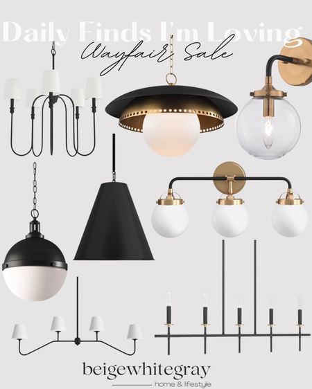 Wayfair sale!! Check out these beautiful light fixtures that are currently on sale! Beigewhitegray 

#LTKhome #LTKsalealert #LTKstyletip