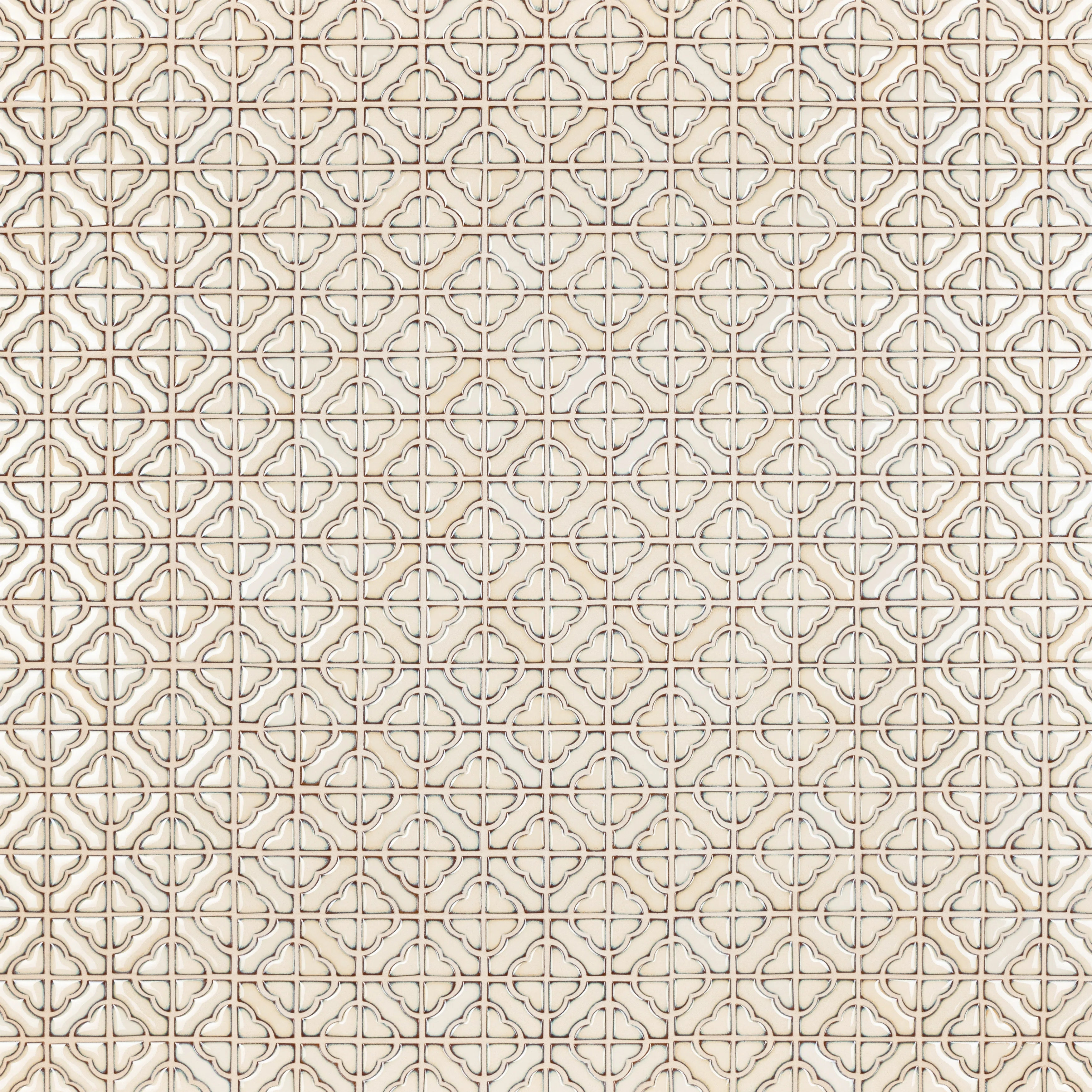 Hudson Tower Beige 12"x12" Porcelain Mosaic | Wayfair North America
