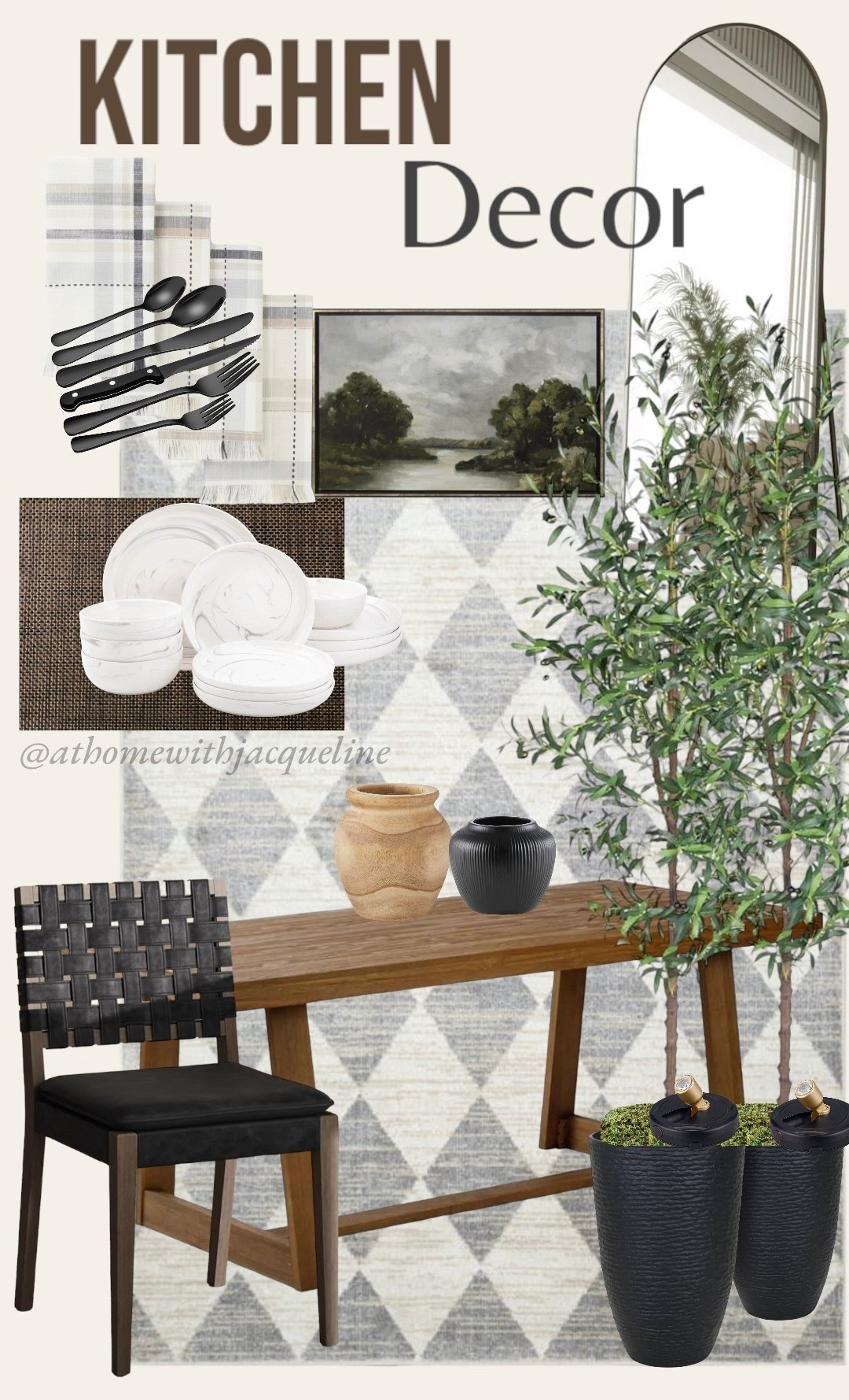 Kitchen decor. Modern and moody  

#LTKHome #LTKFindsUnder100