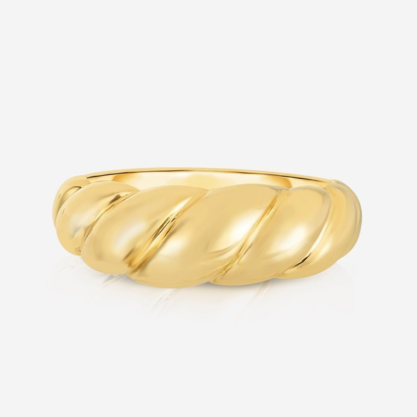 Golden Croissant Ring | Ring Concierge