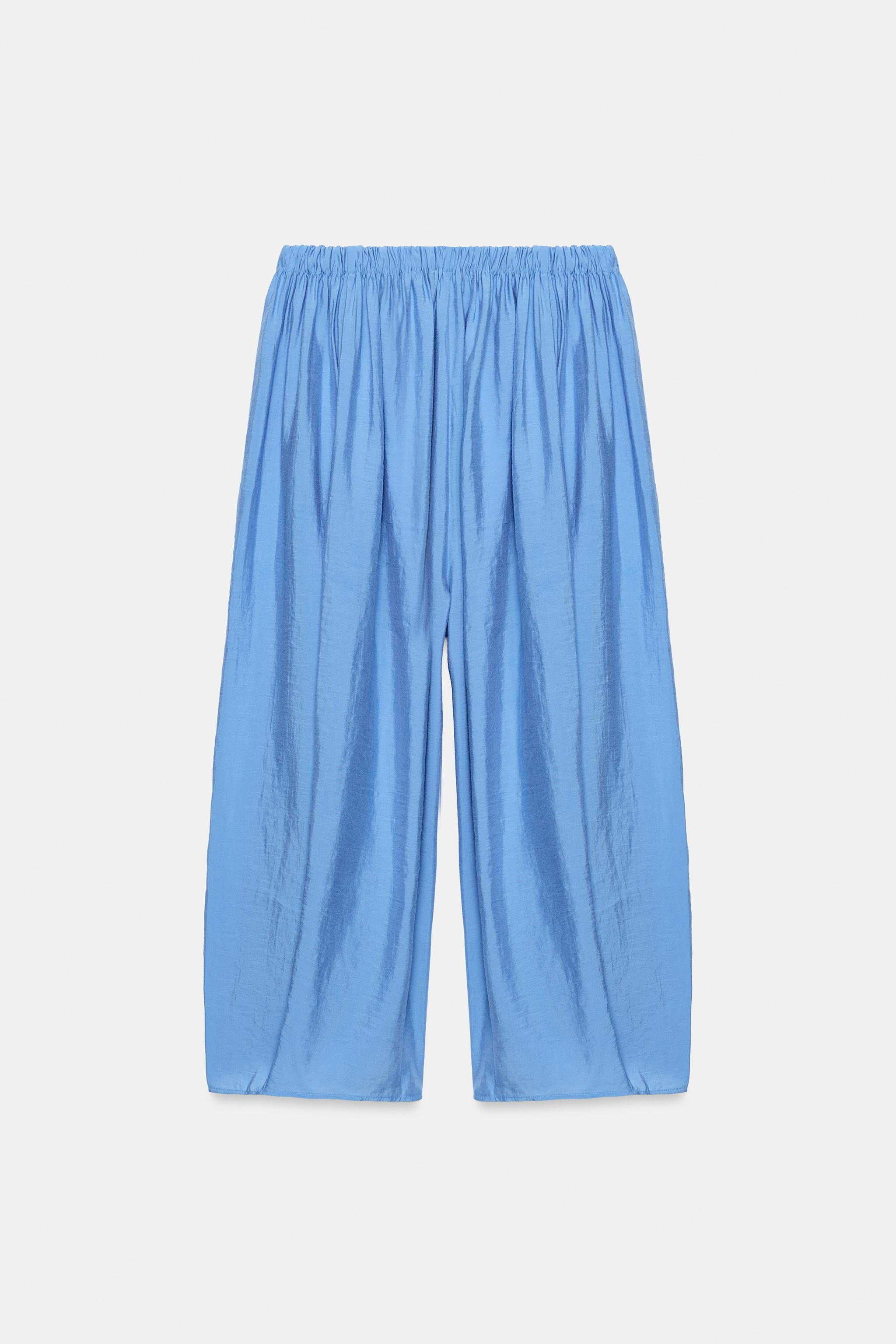VOLUME FLOWING TROUSERS | Zara UK