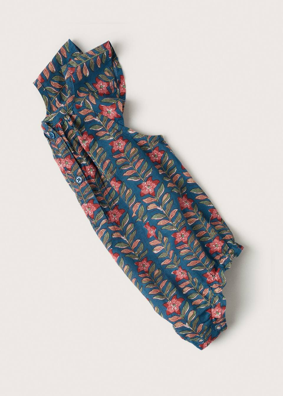 Print cotton one-piece suit | MANGO (US)