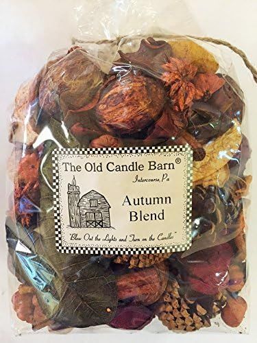 Old Candle Barn Autumn Blend Large 8 Cup Bag - Perfect Fall Decoration or Bowl Filler - Beautiful Au | Amazon (US)