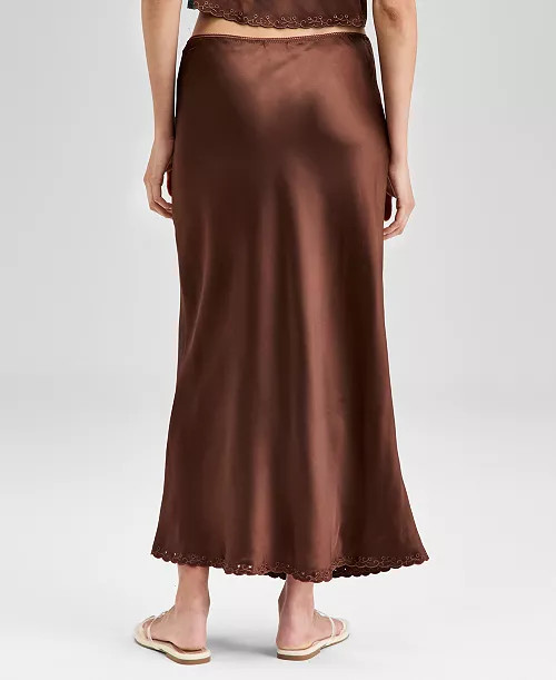 And Now This Women's Embroidered Hem Pull-On Midi Skirt, Exclusively at Macy's - Macy's | Macy's