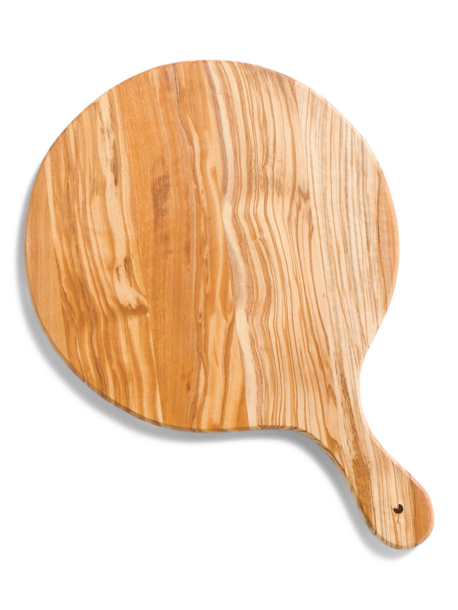 Made In Italy 15in Round Olive Wood Cutting Board | TJ Maxx