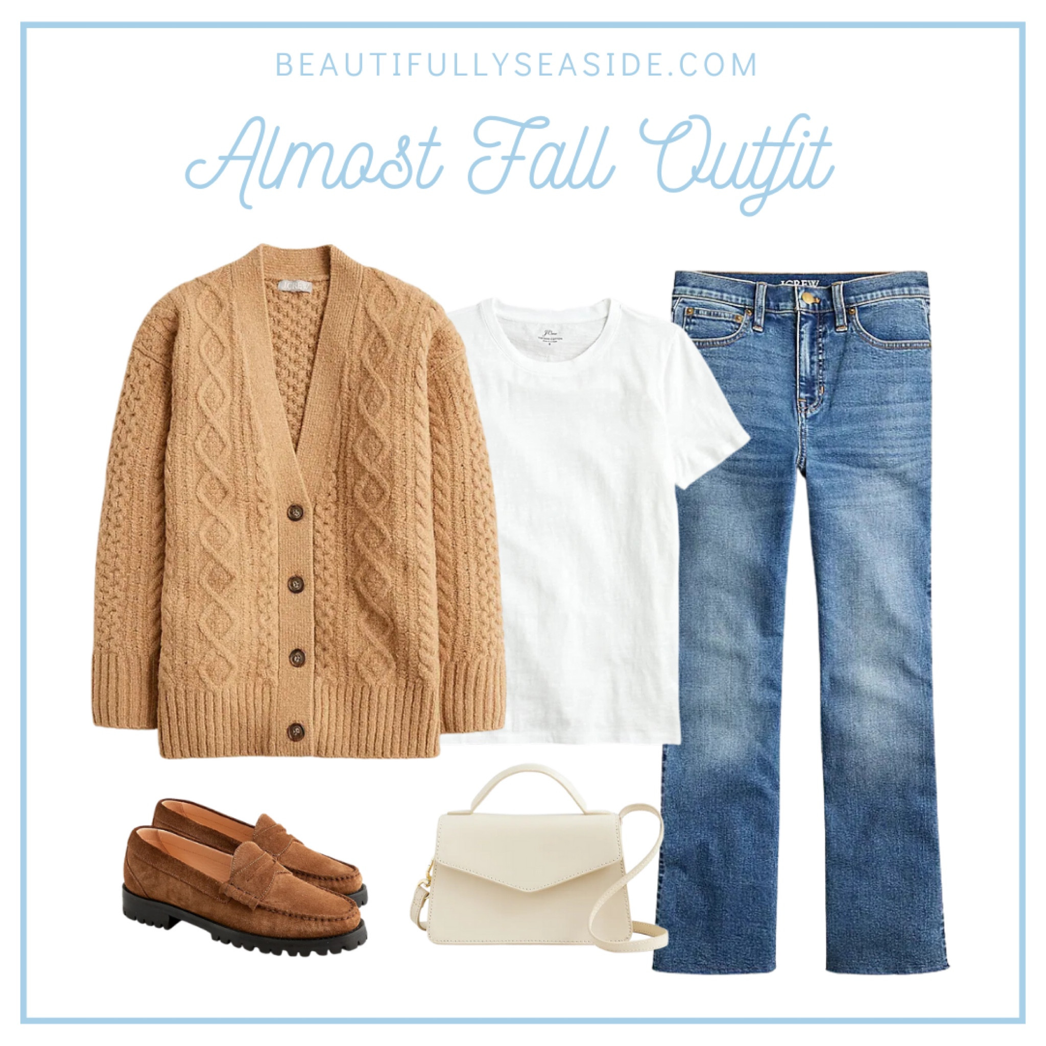 Pumpkin spice latte outfit! ☕️🍂 Honestly, the cutest fall outfit ever! 

#LTKover40 #LTKstyletip #LTKunder100