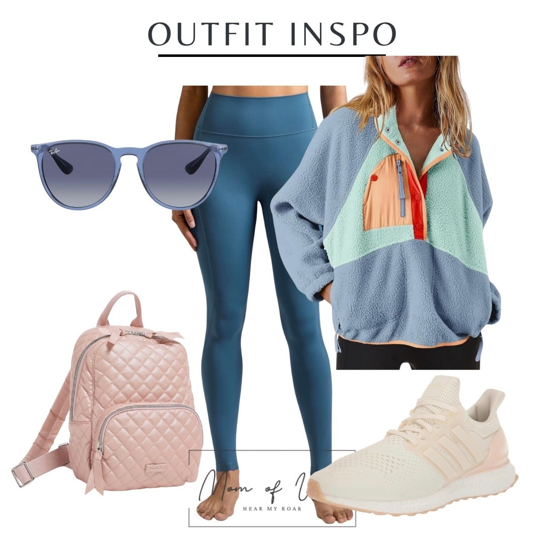 A comfortable outfit for a casual day out. 