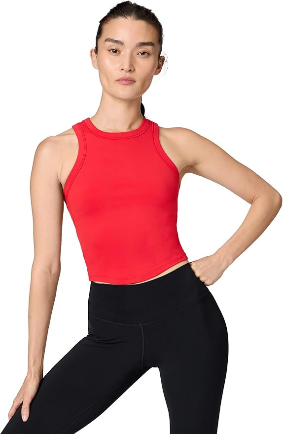 Nike Women's One Fitted Dri-Fit Cropped Tank Top | Amazon (US)