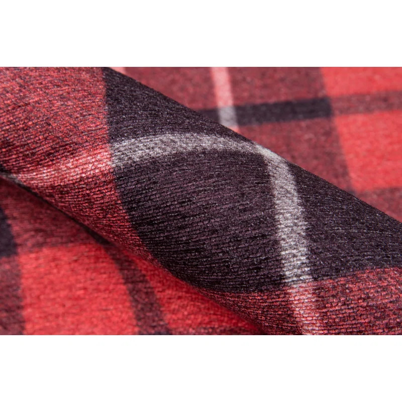 York Red Area Rug | Wayfair North America