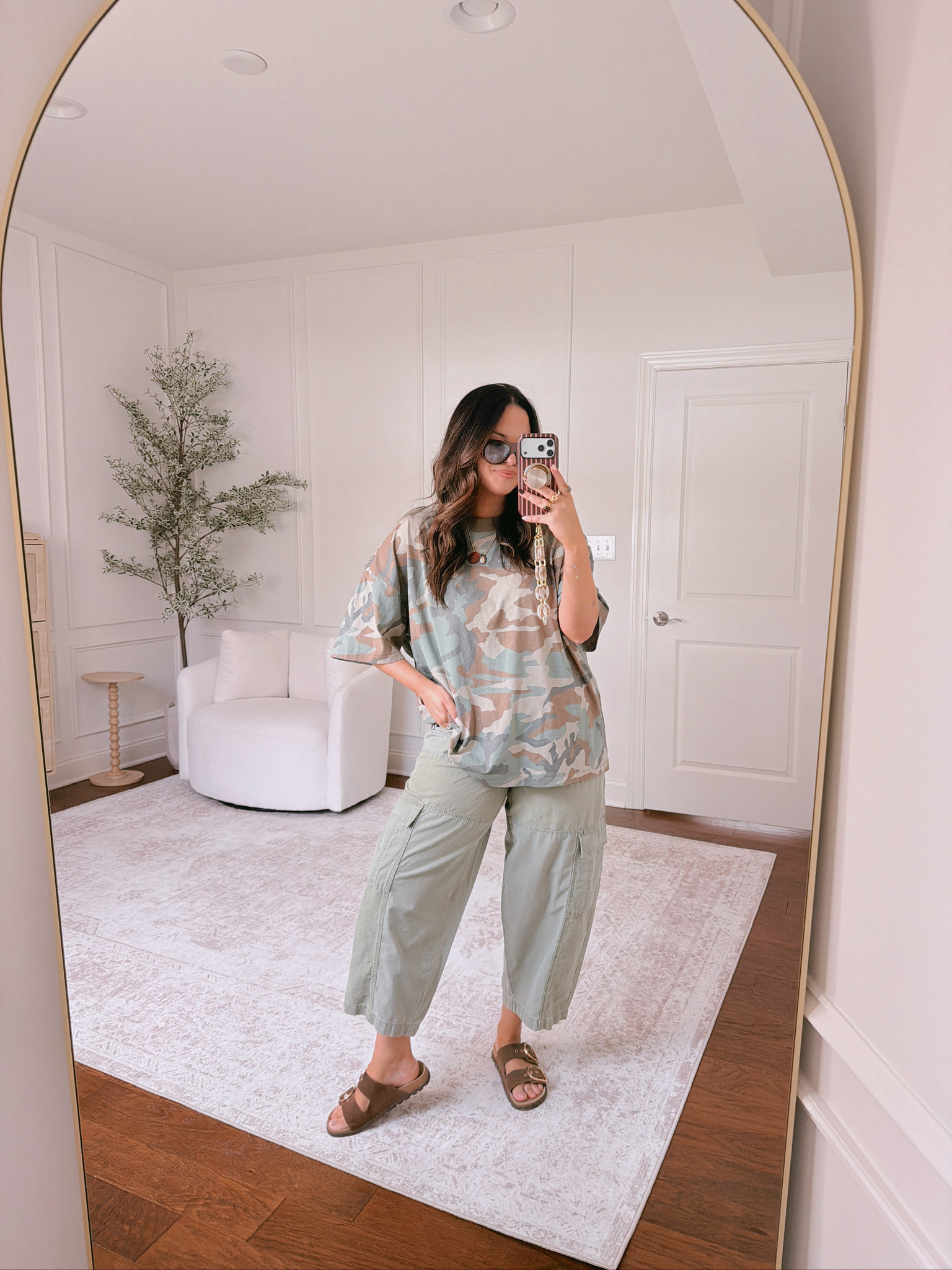 wearing an XL in the top, 14 in the pants

#LTKSeasonal #LTKMidsize
