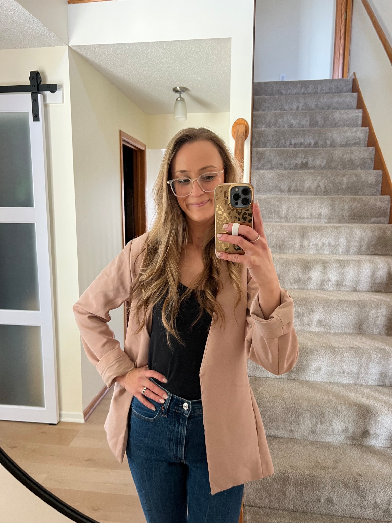 One of my favorite Amazon purchases is this blazer! Goes well with so much and I love the longer length for us long torso friends :) 

#LTKootd #LTKgrwm #LTKdayinmylife