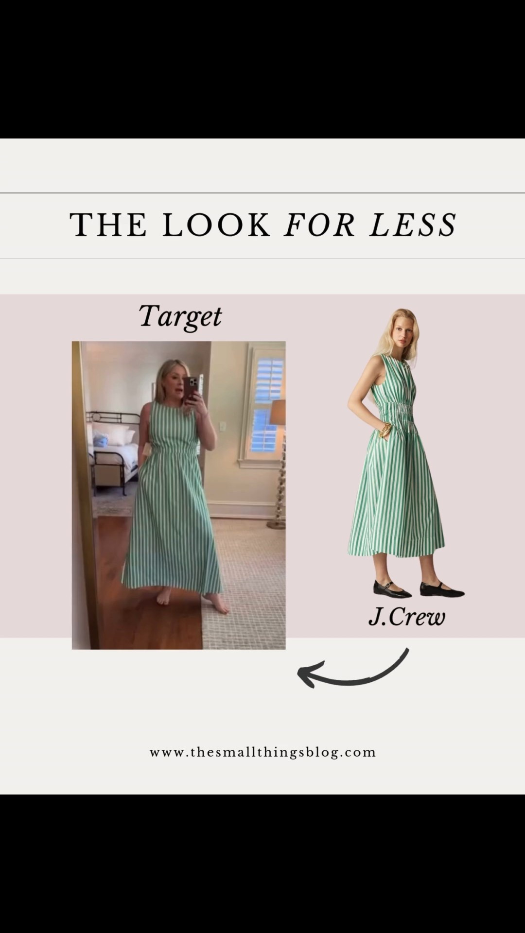 Look for less, daily dupe, target, jcrew 

#LTKStyleTip #LTKSpringSale #LTKSeasonal