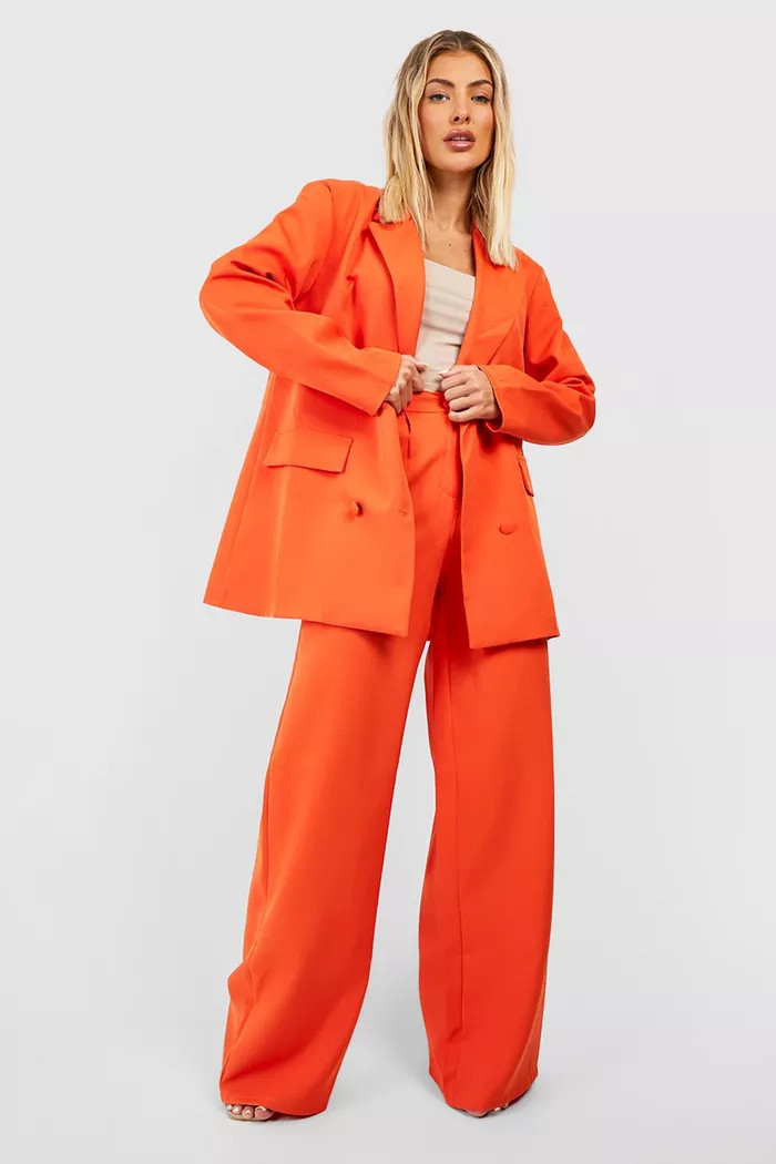 Relaxed Fit Slouchy Wide Leg Pants | boohoo (US & Canada)
