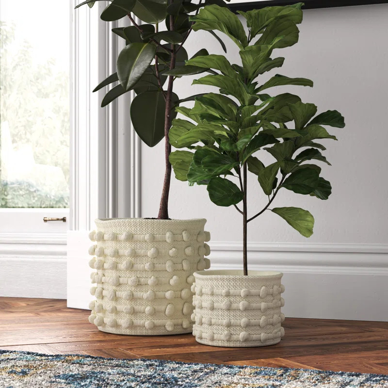 Mosley Outdoor Planter - Set of 2 (Set of 2) | Wayfair North America