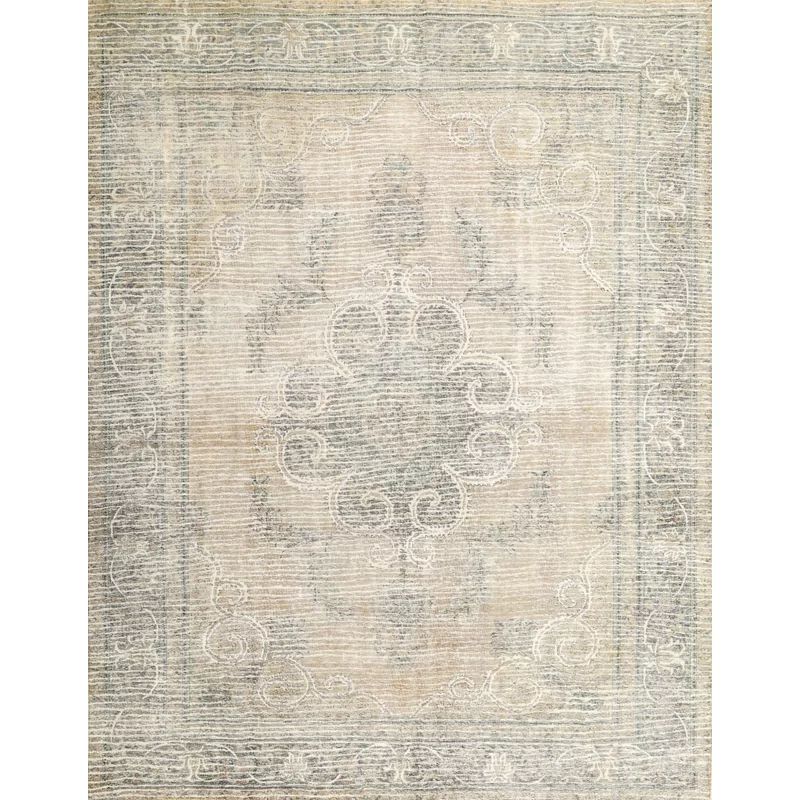 Mossley Wool Beige/Gray Rug | Wayfair North America